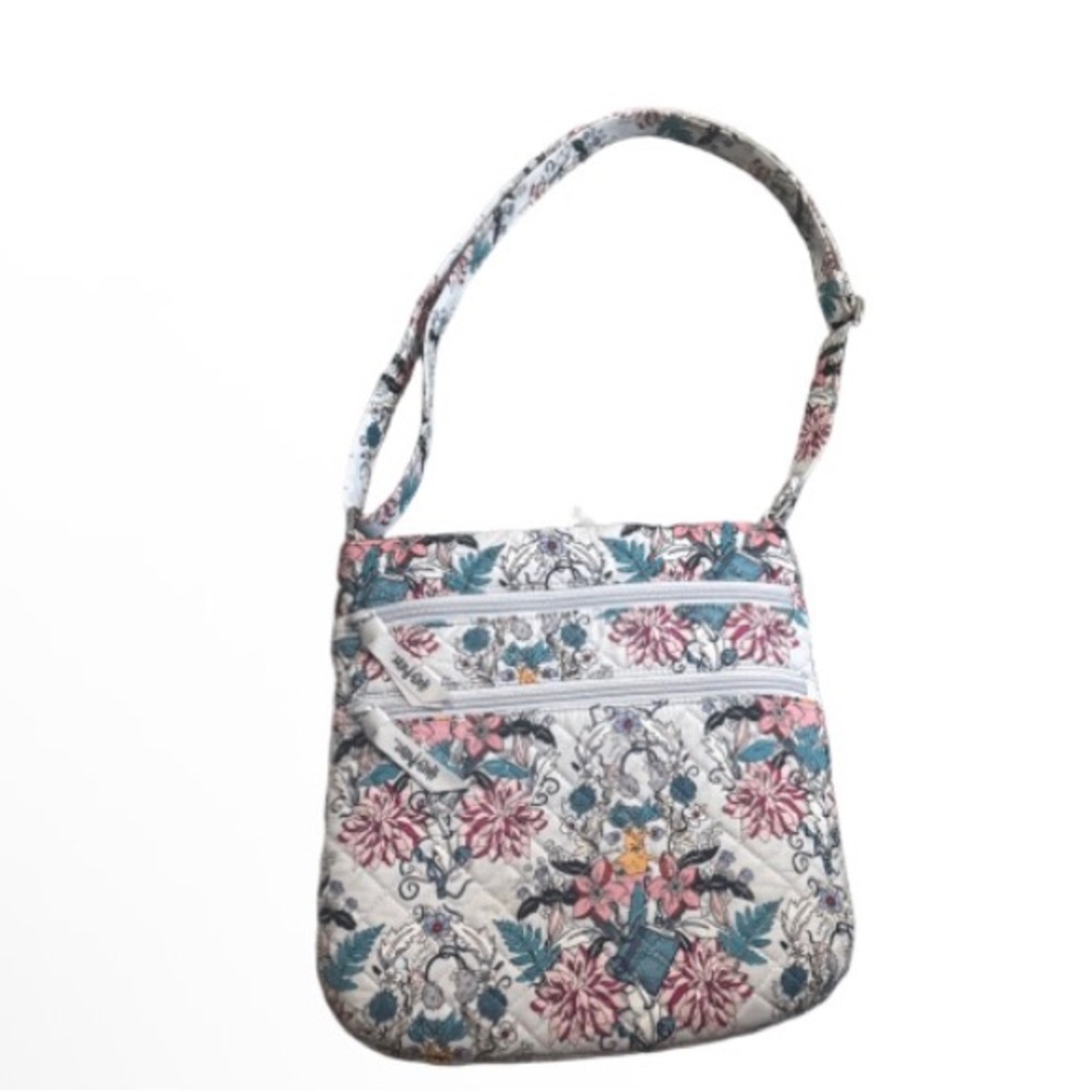 Vera Bradley X Harry Potter herbology triple zip hipster Crossbody Bag RETIRED